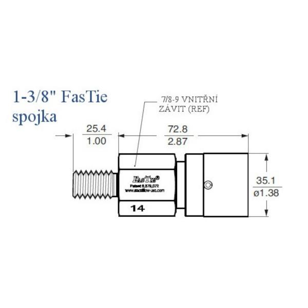FasTie 1-3/8 - spojka