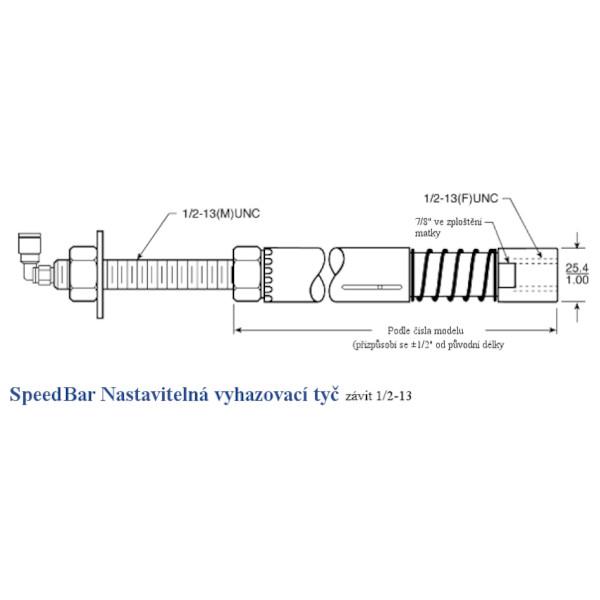 FasTie 1 - nastavitelná vyhazovací tyč